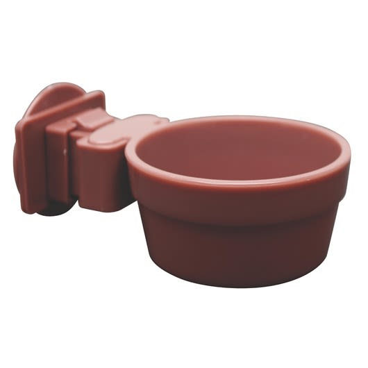 LW Comedero lock y crock 177 ml burdeo