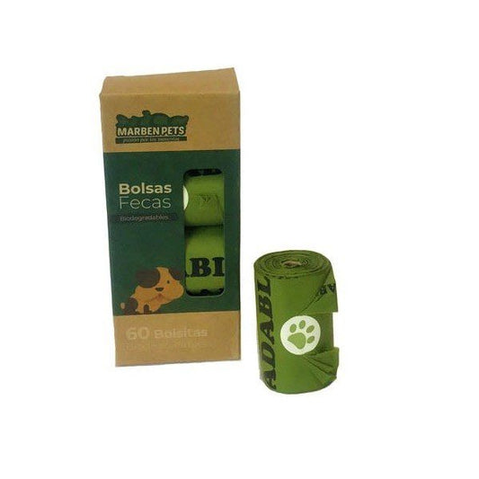 Bolsas Para Fecas Biodegradables 60u