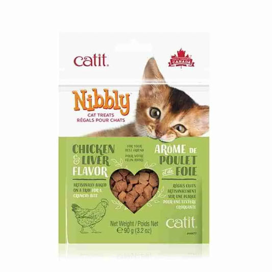 Catit Nibbly Snack Pollo Higado 90g