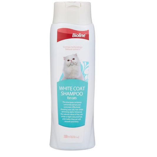 Bioline Shampoo Cat Pelo Blanco