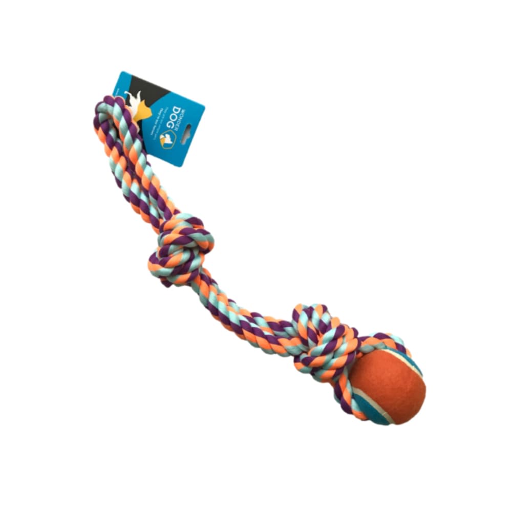 Juguete Wonder Dog Cuerda y pelota 30m